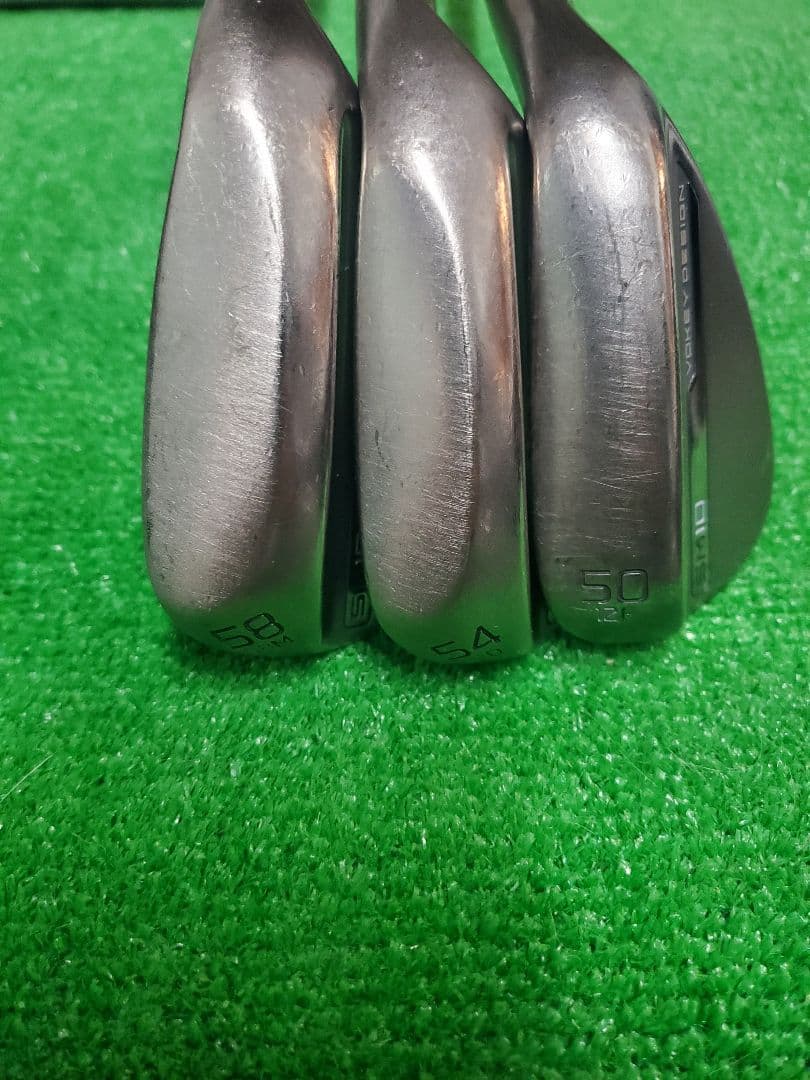 【美品】タイトリスト.ボーケイSM10.ニッケル.3本セット.コーティング済