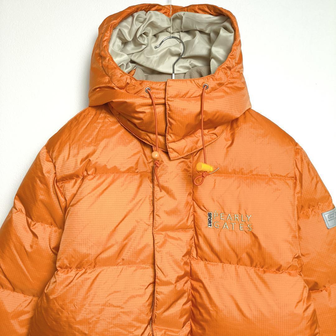 【パーリーゲイツ】フード付きダウンコート ジップアップ レディース 2015