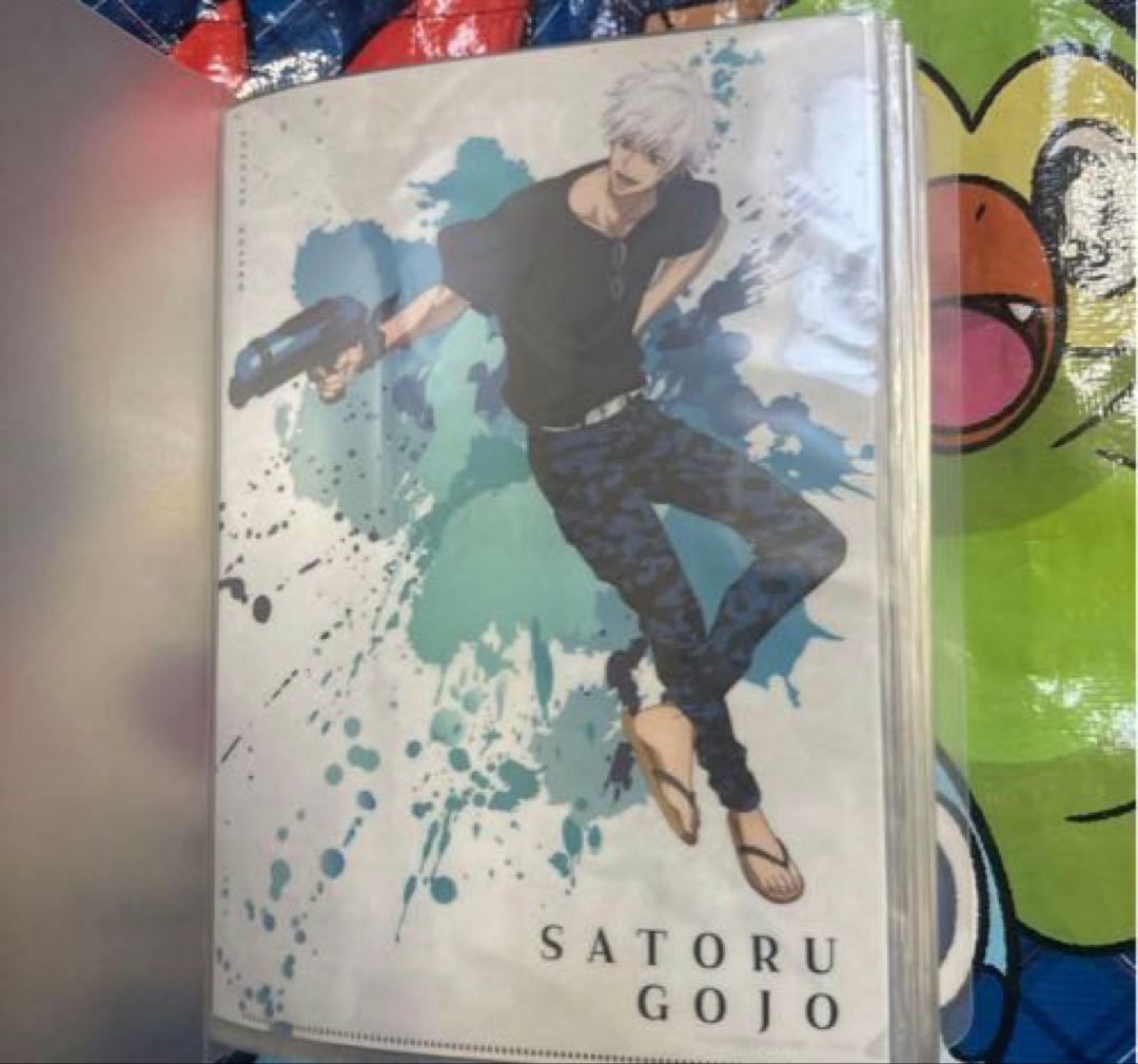 呪術廻戦　クリアファイル98枚　ステッカー3枚　まとめ売り　五条悟