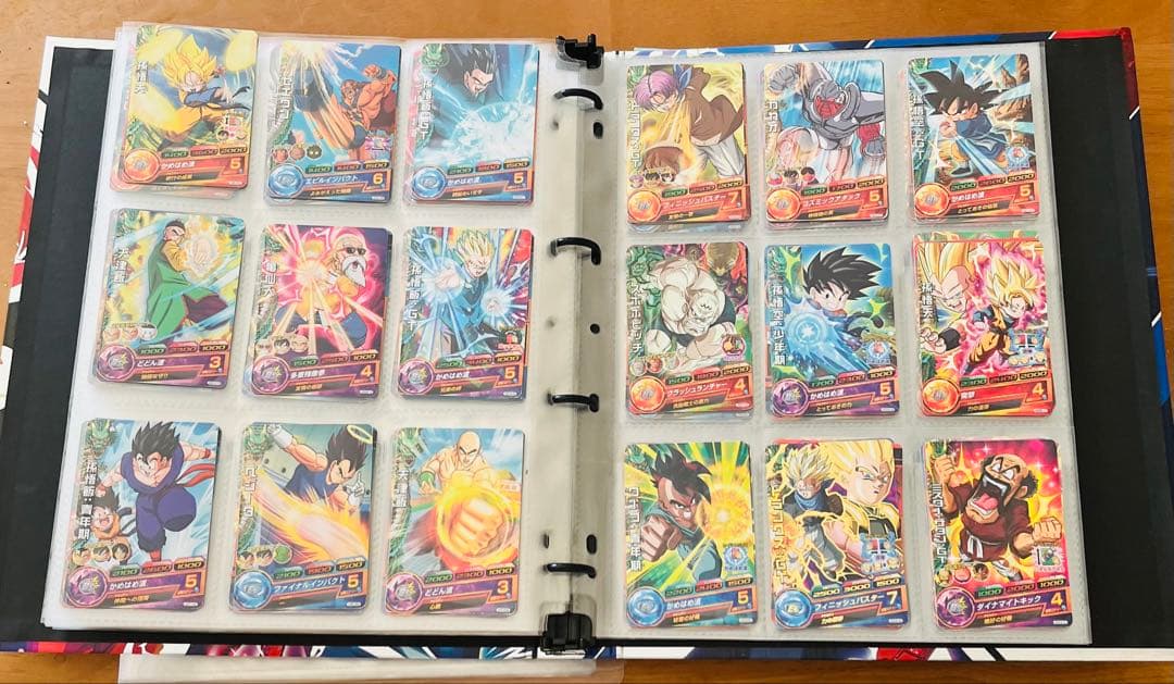 ドラゴンボールヒーローズ　H弾、HG弾のSR.レア、コモンセット❗️