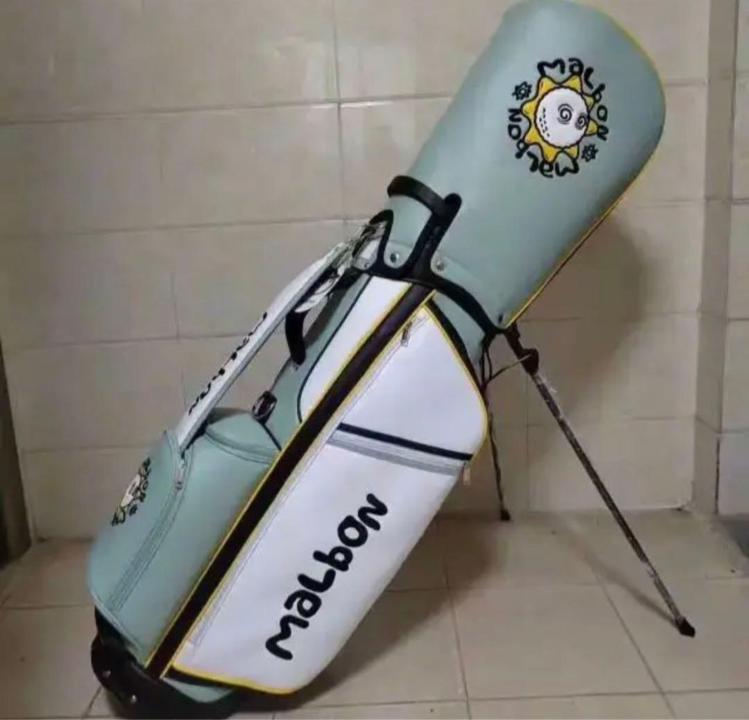 2023新作マルボンゴルフ malbon キャディバッグ 男女兼用