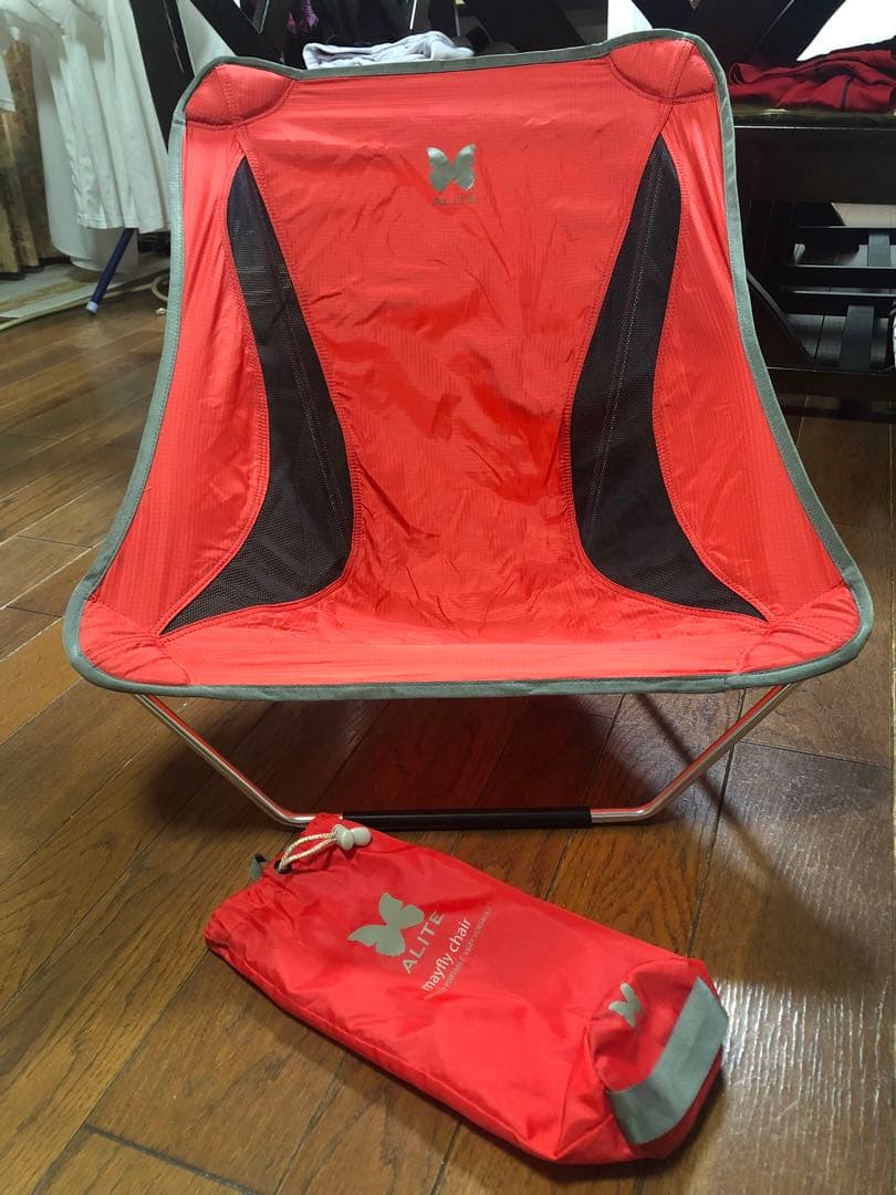 ALITE メイフライチェア MAYFLY CHAIR 2.0 レッド