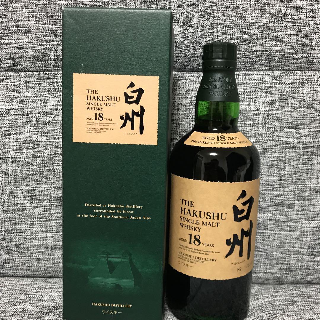 白州18年　箱付