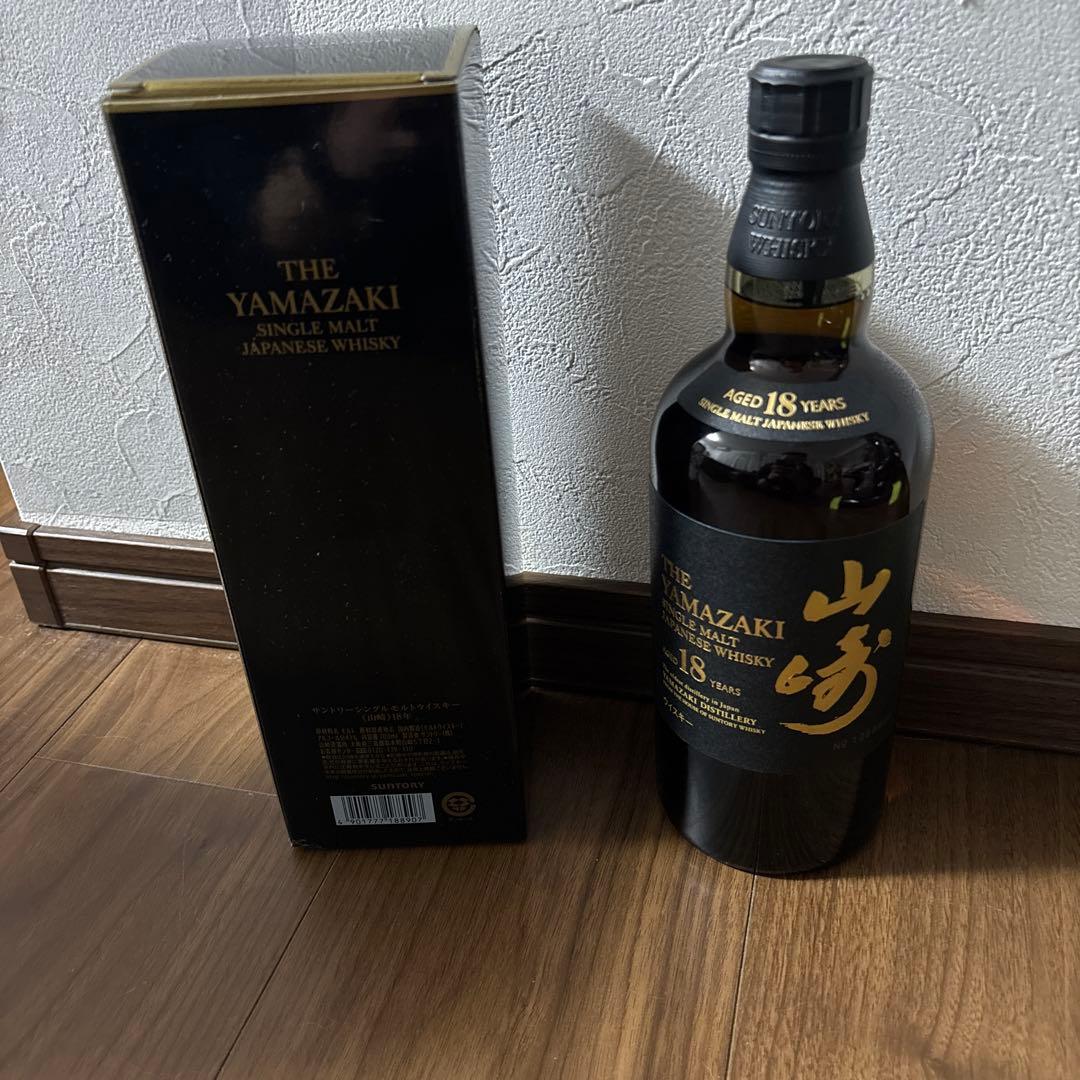 山崎 18年 シングルモルトウイスキー 700ml 正規品
