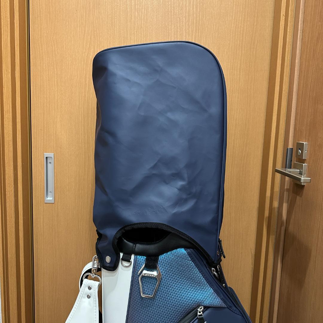 【美品】VESSEL Lux 7キャディバッグ 9型 IRIDIUM コースト
