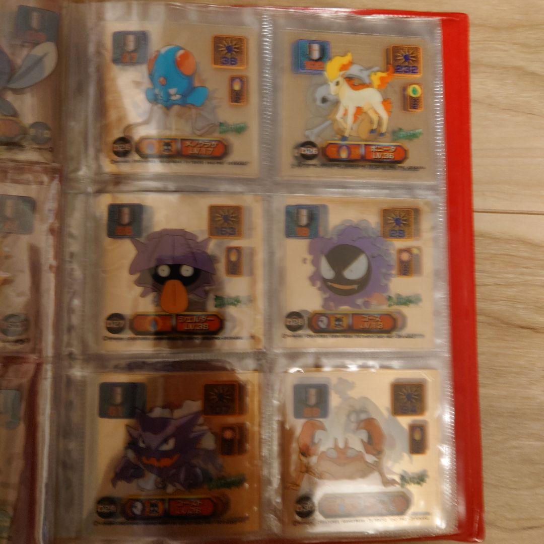 ポケットモンスター 最強シール列伝　カード＆専用アルバム