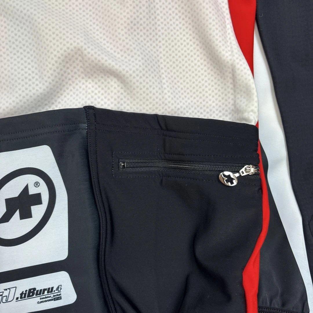 【新品】Assos サイクルジャージ 長袖 レッド