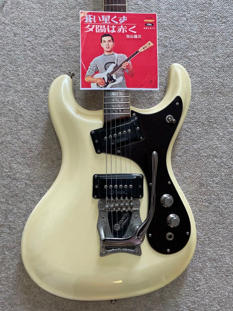 ■USAモズライト 1965 パールホワイト ベンチャーズモデル 演奏動画あり！