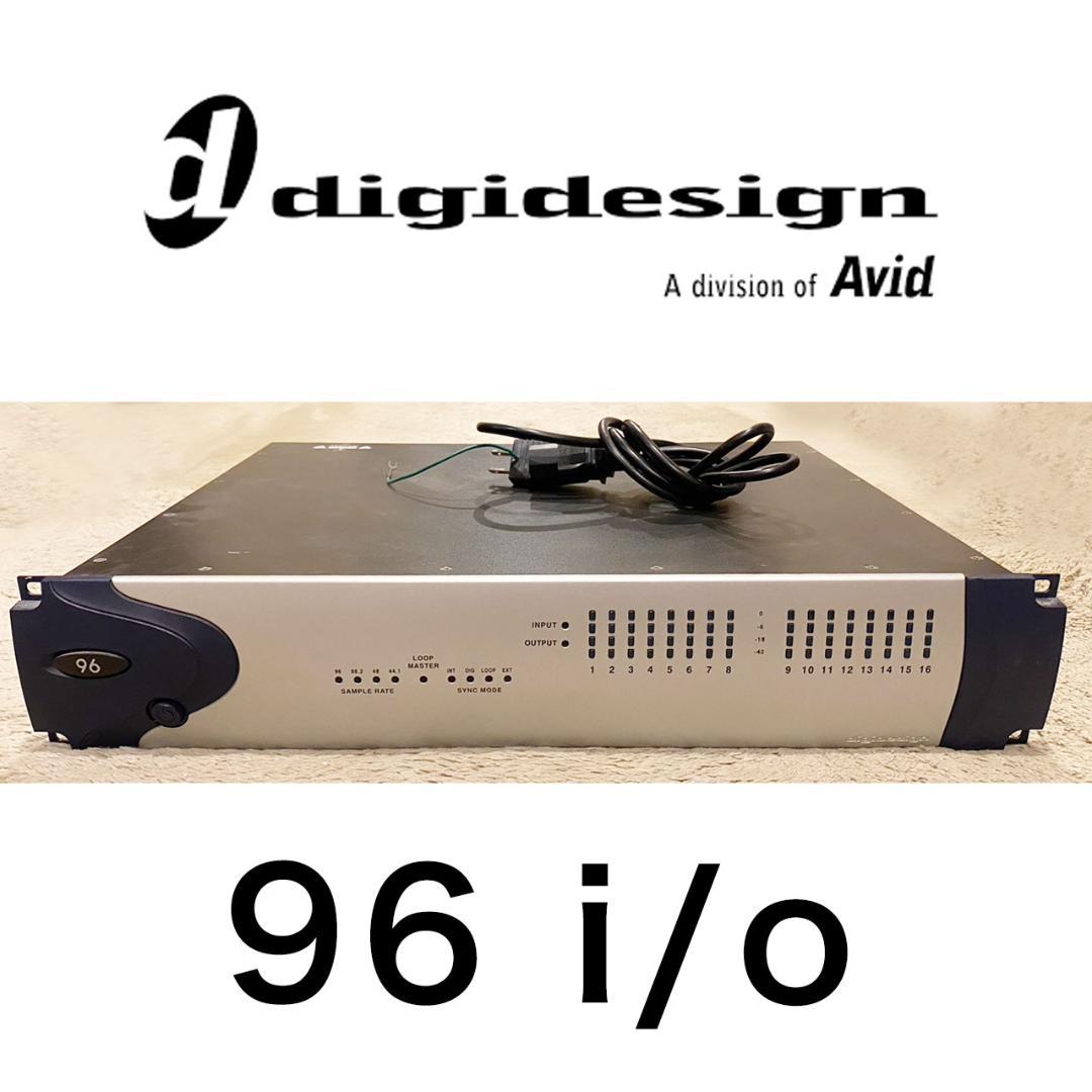 digidesign 96 i/o オーディオインターフェイス 簡易動作確認済