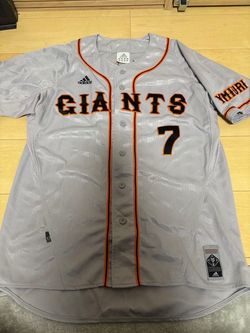 巨人 読売ジャイアンツ 長野久義 ビジター adidas ユニフォーム O Xl