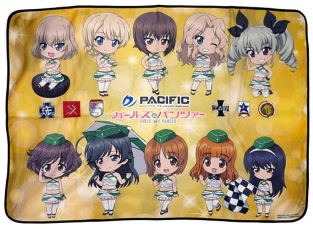ガールズ＆パンツァー×PACIFIC スポンサー特典 非売品 特大マルチクロス