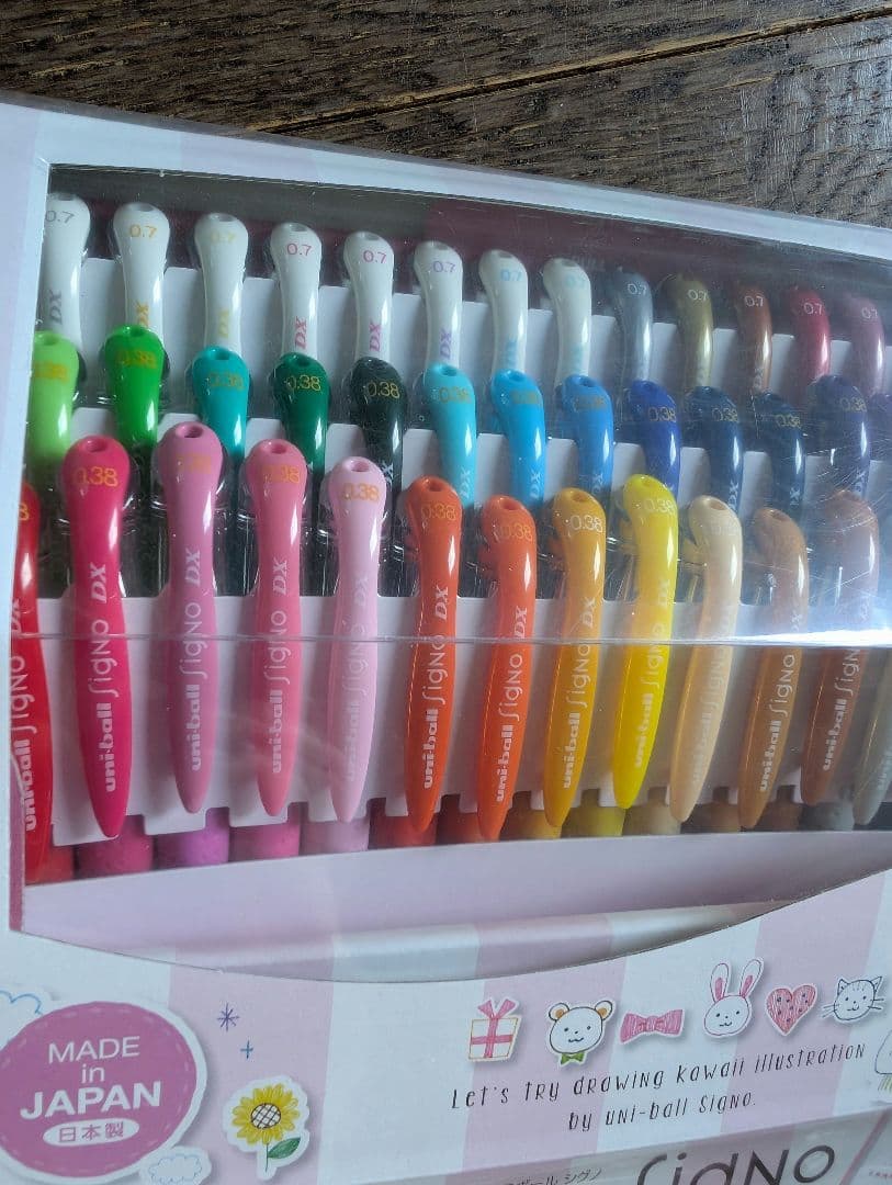 uni signo ボールペンセット ４８色新品