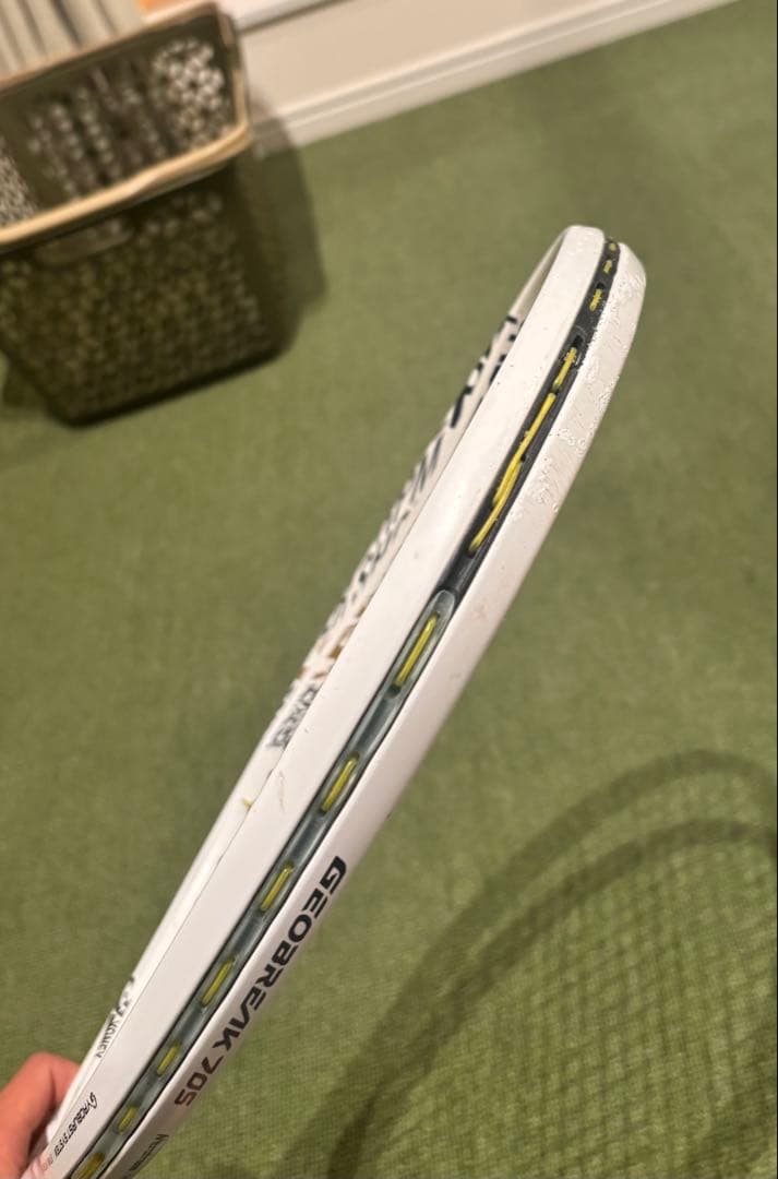 YONEX 旧型ジオブレイク70s ホワイト　ケース付き　廃盤モデル