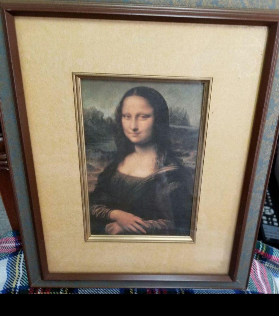 モナリザ レオナルドダ・ヴィンチ複製画油彩です