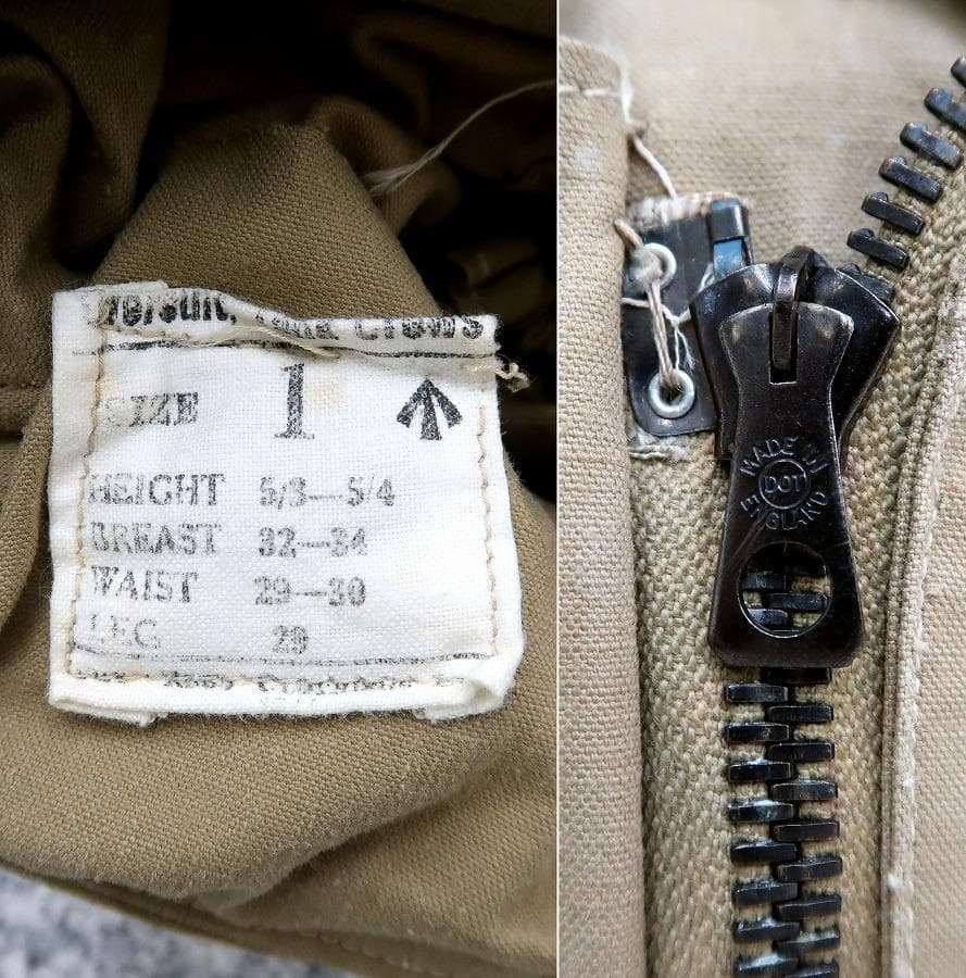 希少 40s WW2 英軍実物 戦車兵 オーバーオール タンカース