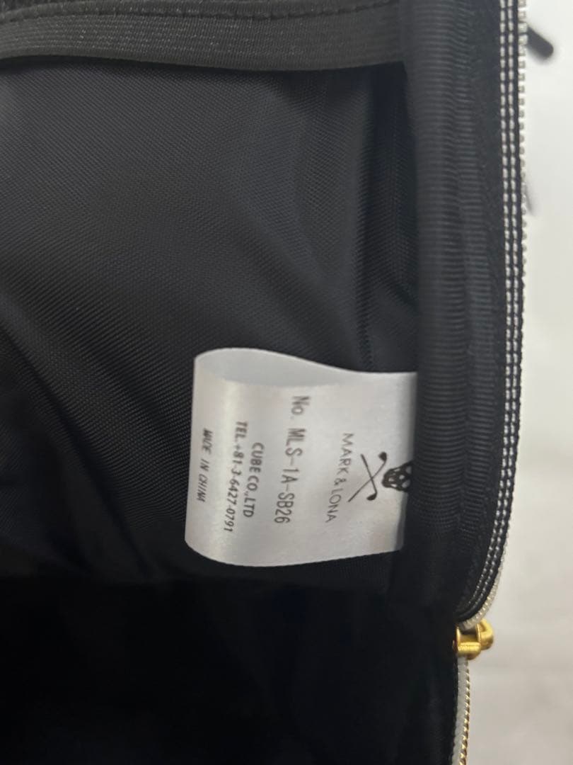 MARK & LONA スカルモノグラム シューズケース 美品