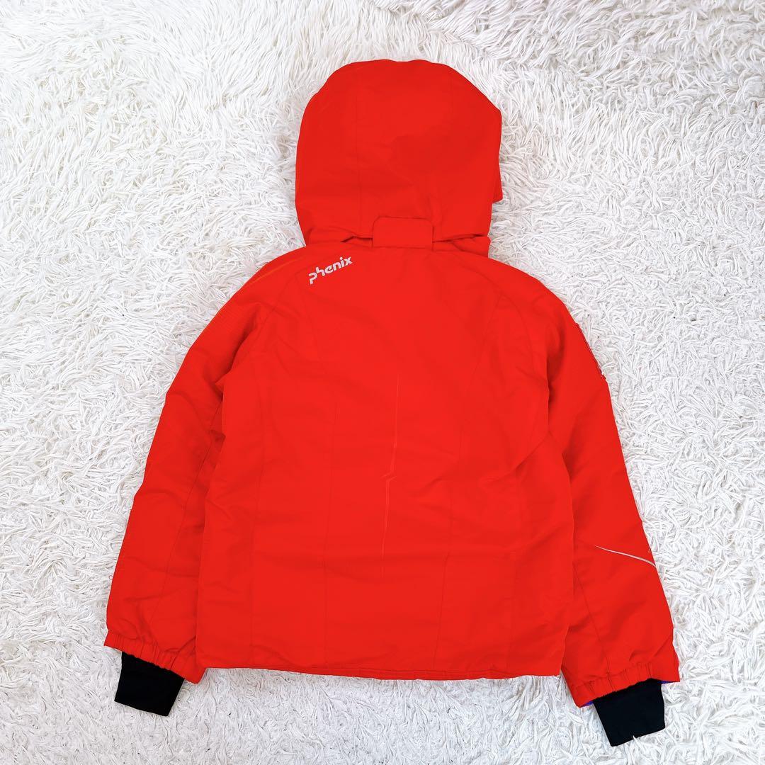 美品✨phenix フェニックス スキーウェア 130cm 上下セット 赤 青