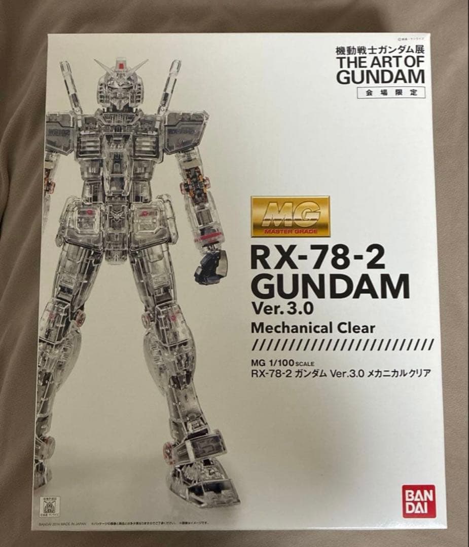 M*o様 ガンダム展　RX-78-2　MG 1/100 ガンプラ　メカニカルクリ