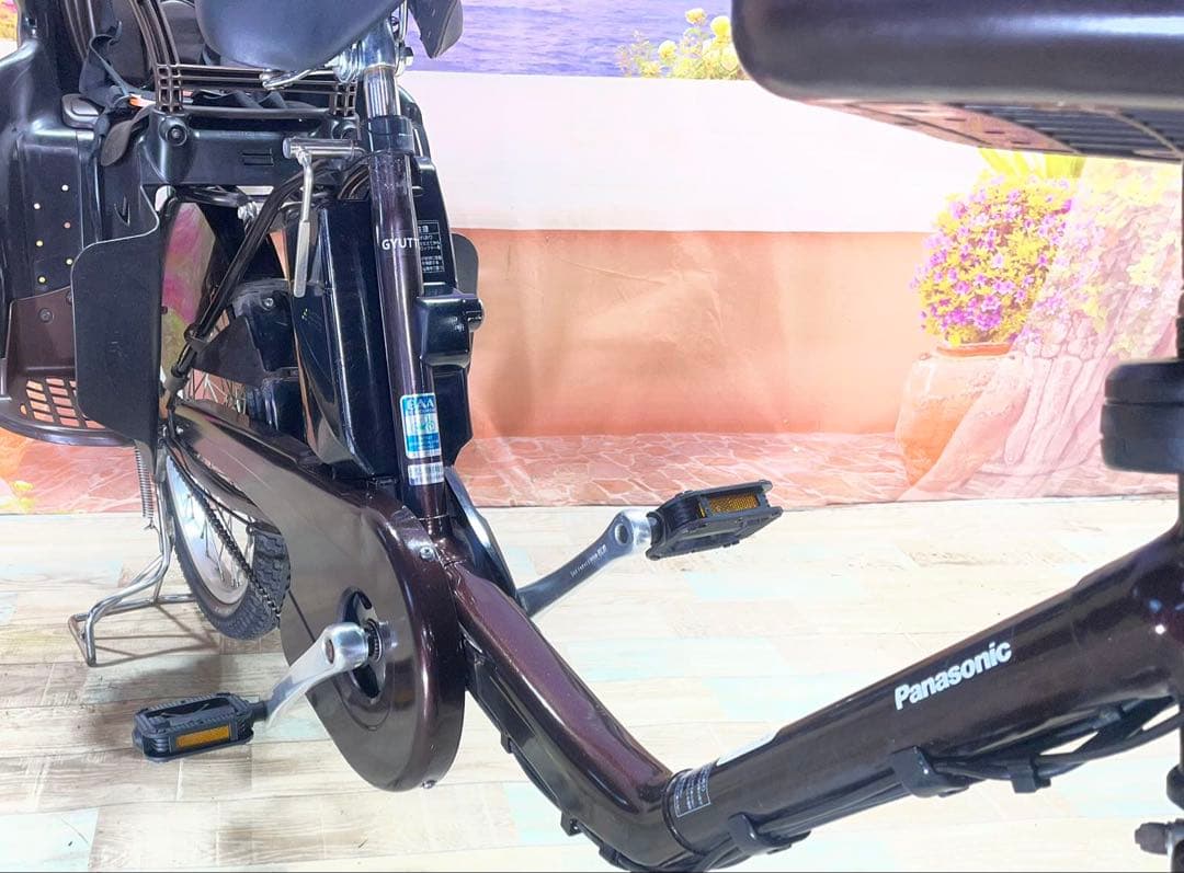 パナソニックギュット⭐️13AH！子供乗せ電動アシスト自転車Y3260