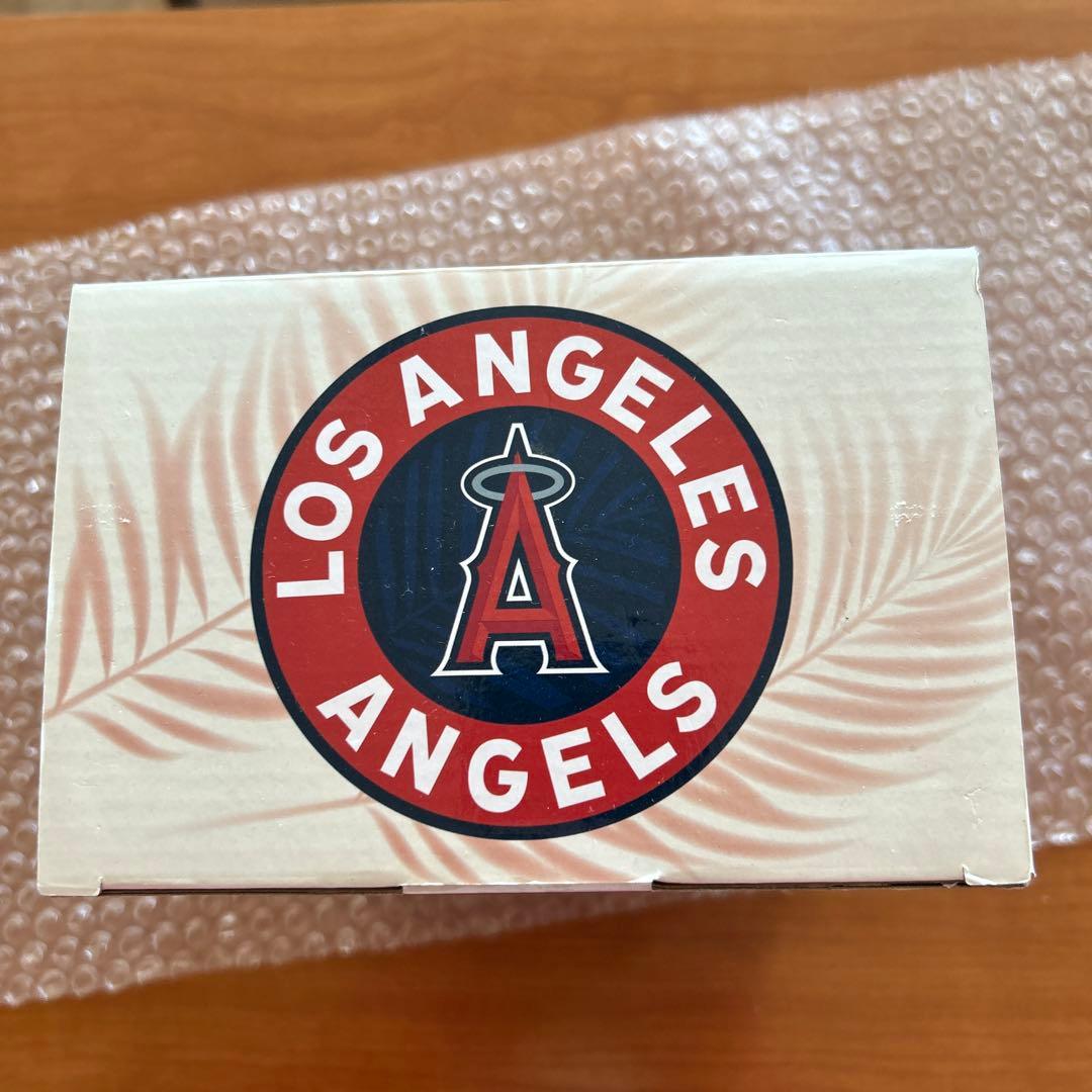 大谷翔平・トラウト ダブル・ボブルヘッド人形 シティコネクト　球場配布