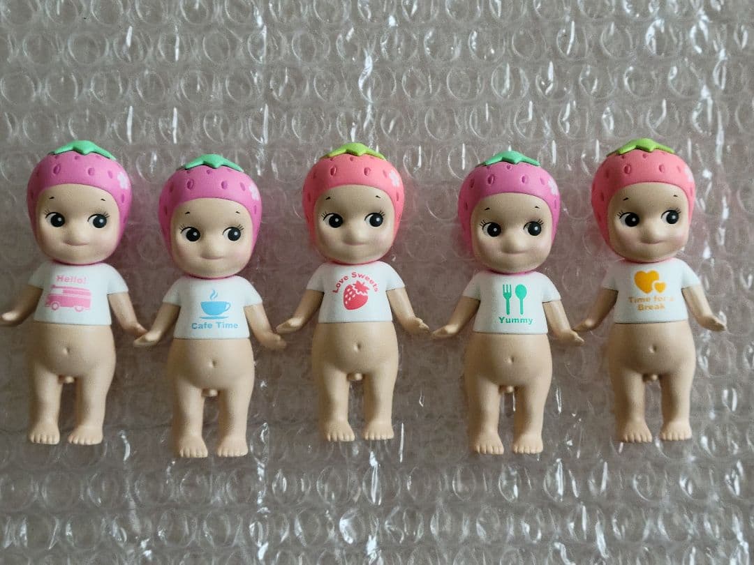 韓国限定　ソニーエンジェル　いちご strawberry 5個セット　フィギュア