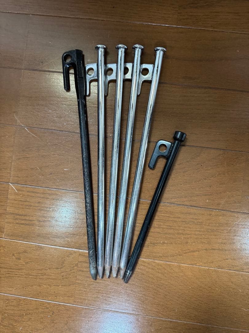 ペグバッグ(オガワ) + ペグハンマー(ロゴス) + ペグ セット