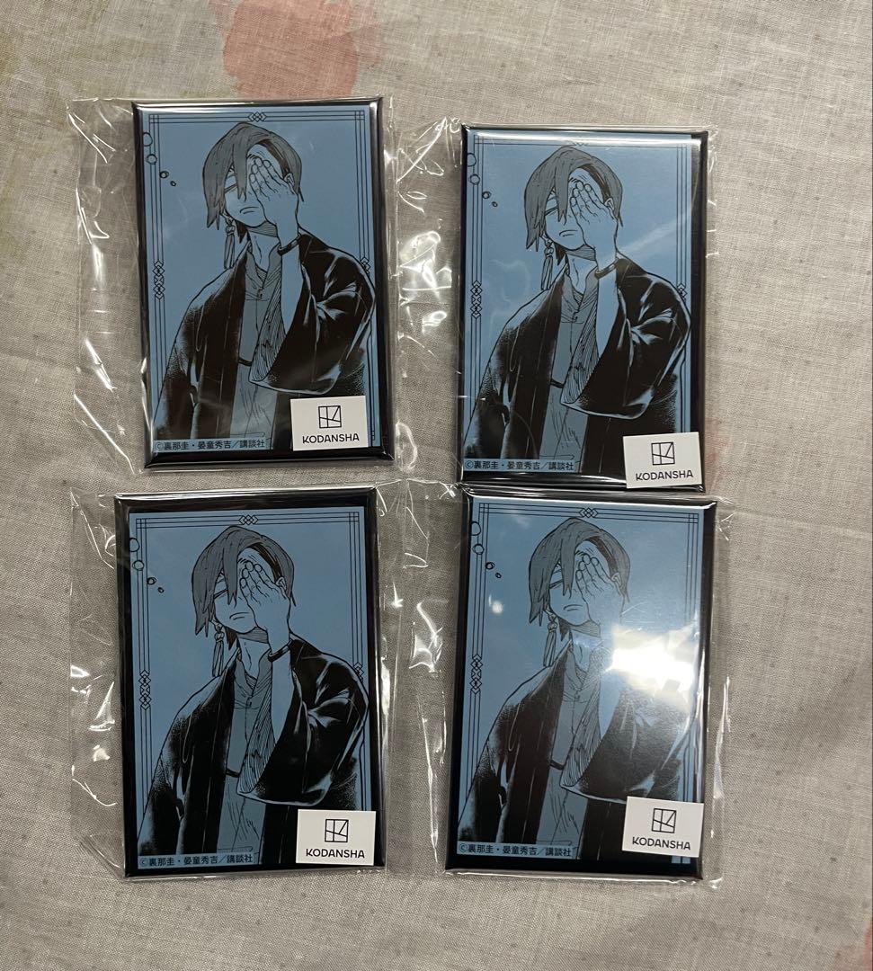 ガチアクタ ザンカ 缶バッジ まるくじ スクエア缶バッジ　ザンカ　ニジク