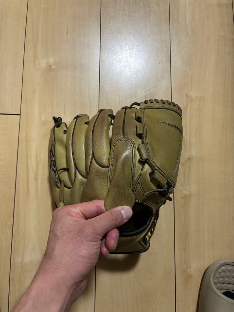 ZETT 軟式グローブ イエロー