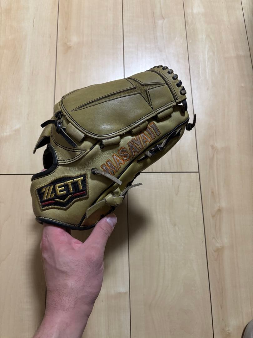 ZETT 軟式グローブ イエロー