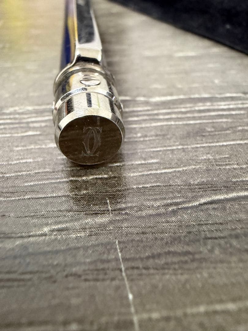 カルティエ　ネイビー ボールペン 本体