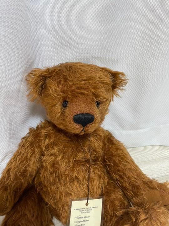 アメリカ製 アーティスト テディベア ヴィンテージ ジャーマンモヘアベルベア