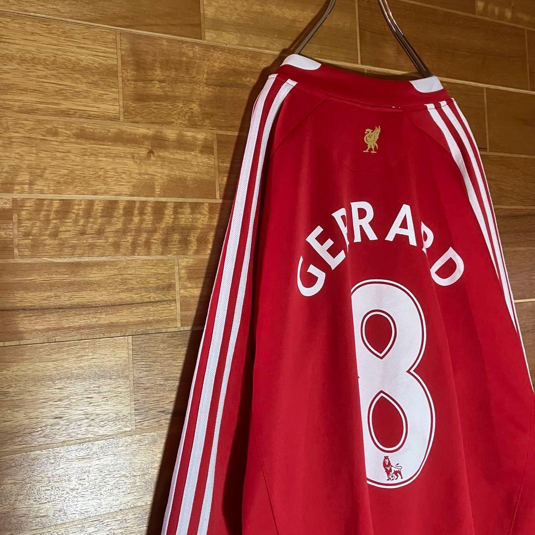 ジェラード　リバプール　プレミア　レプリカ　背番号8　ユニフォーム　赤　白