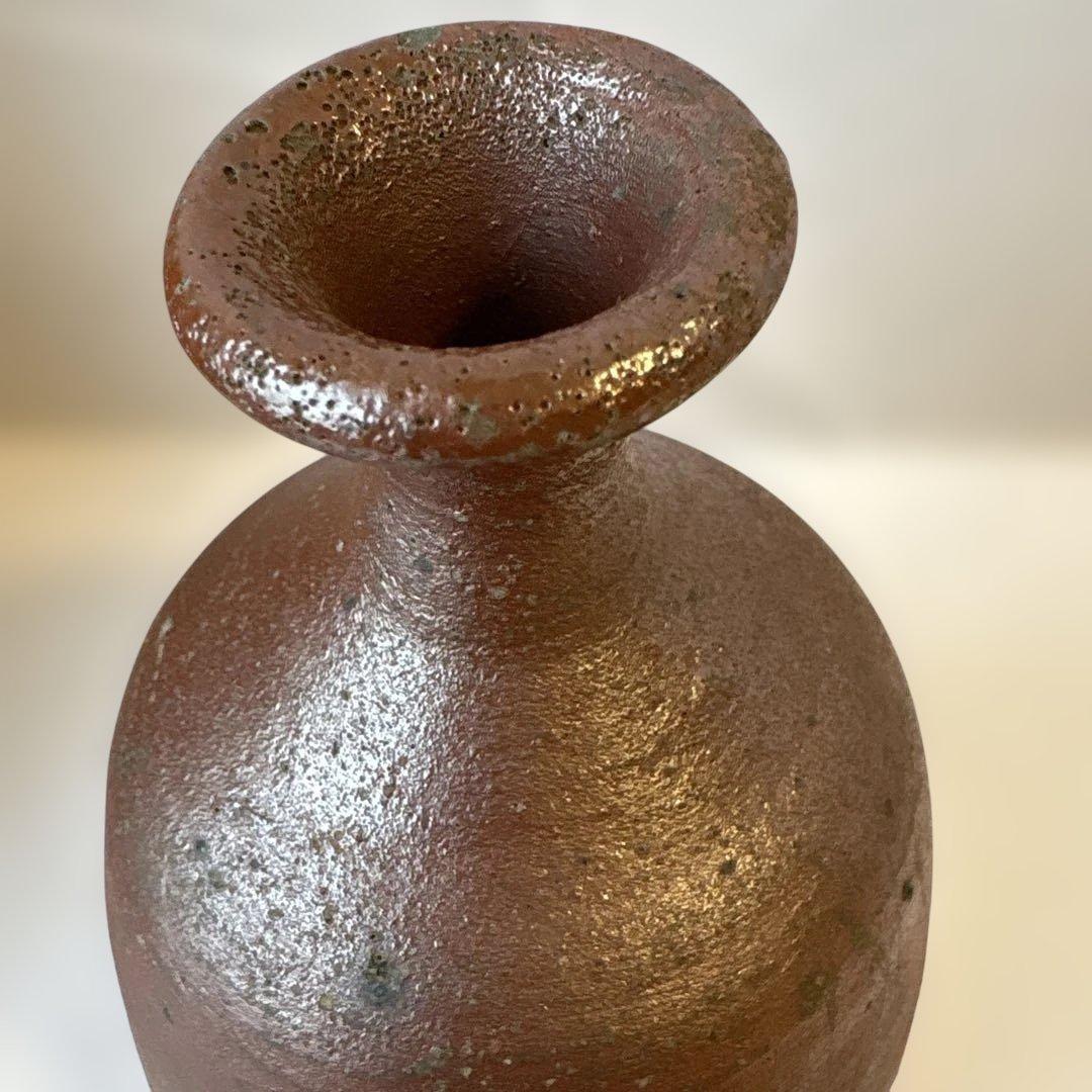 古備前　桃山時代　徳利　桂又三郎識