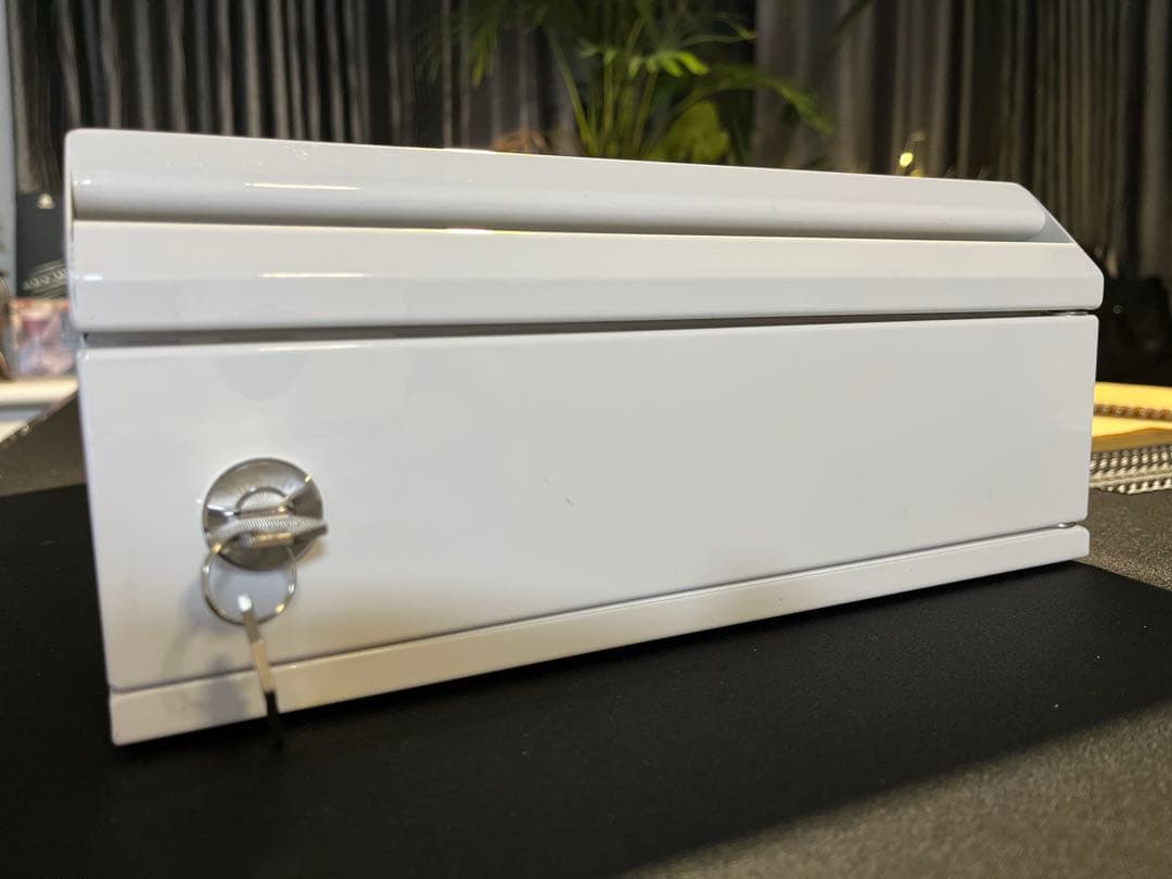 BUNBUKU KIM-S-6 機密書類回収ボックス　卓上タイプ　NW