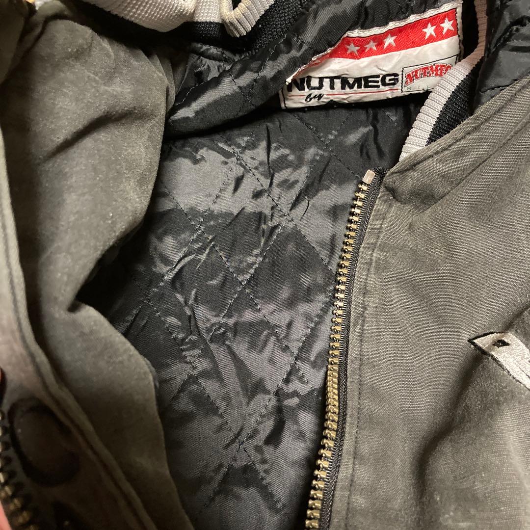 RAIDERS フード付きジャケット ダークグレー