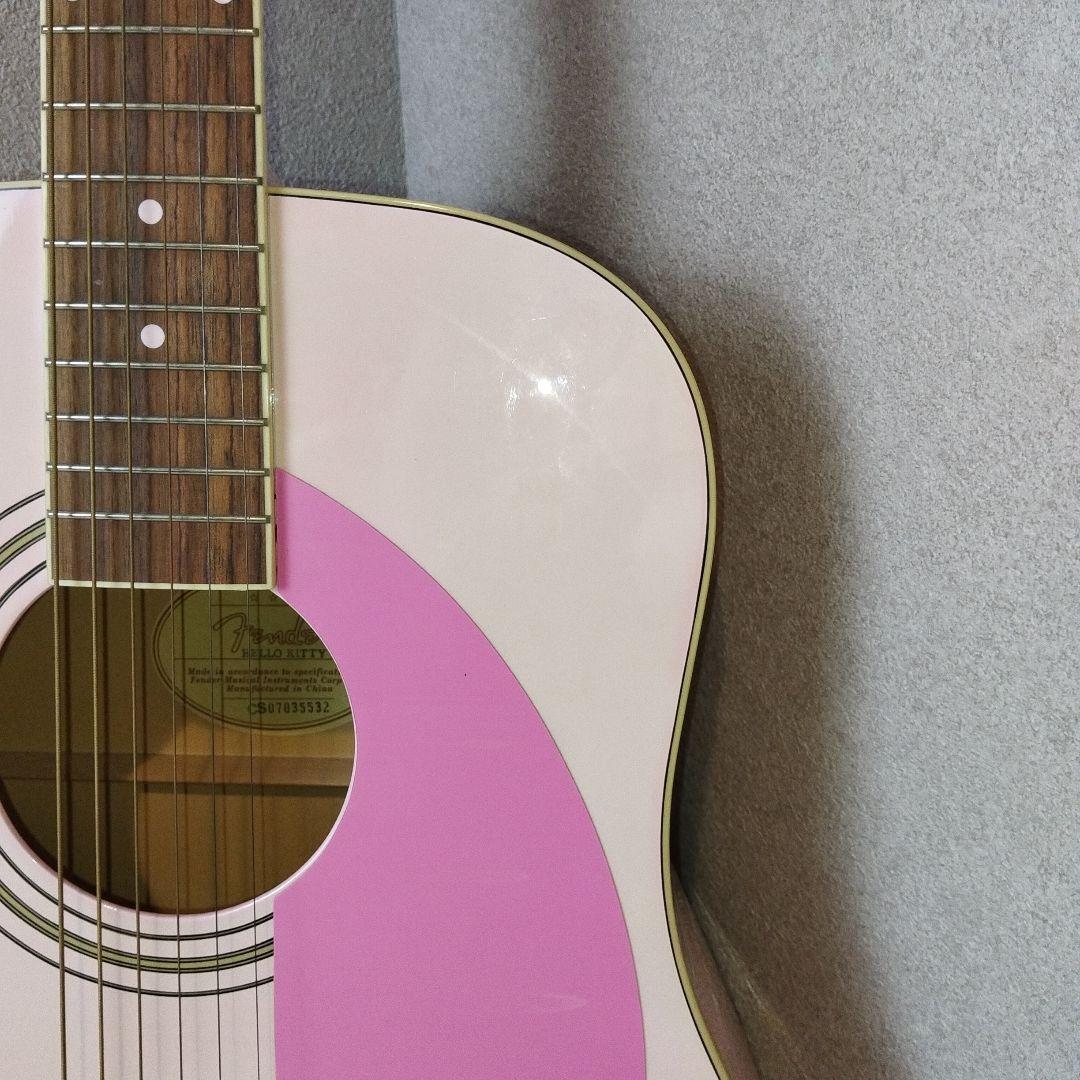 HELLO KITTY キティ Fender フェンダーコラボ アコギ 廃盤
