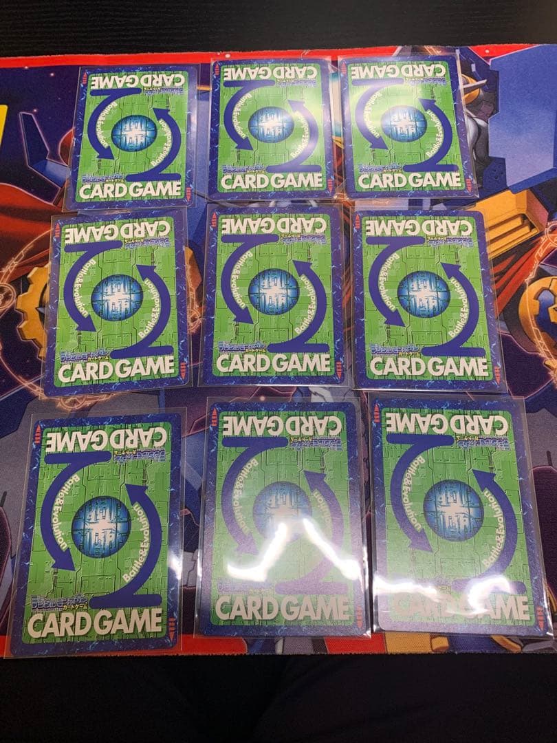 旧デジモンカード　オメガモン　デッキパーツ　格3枚セット