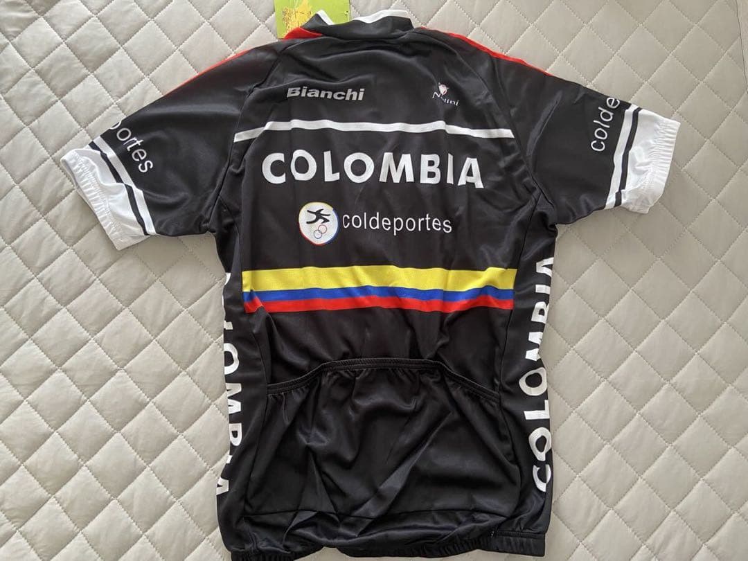 Bianchi COLOMBIA サイクルジャージ上下セット