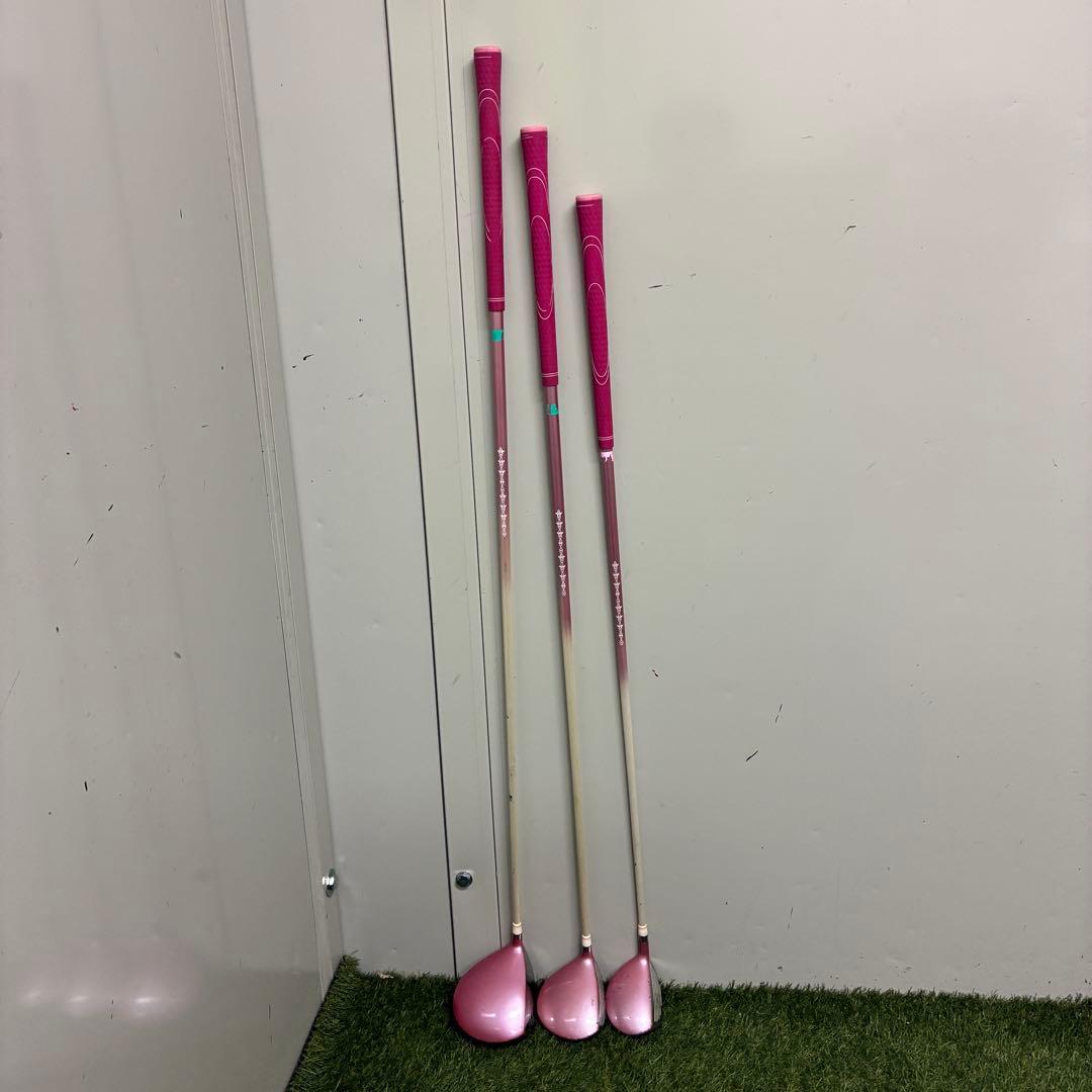 レディースゴルフクラブセット【PARADISO】【GOLDEN BEAR】★