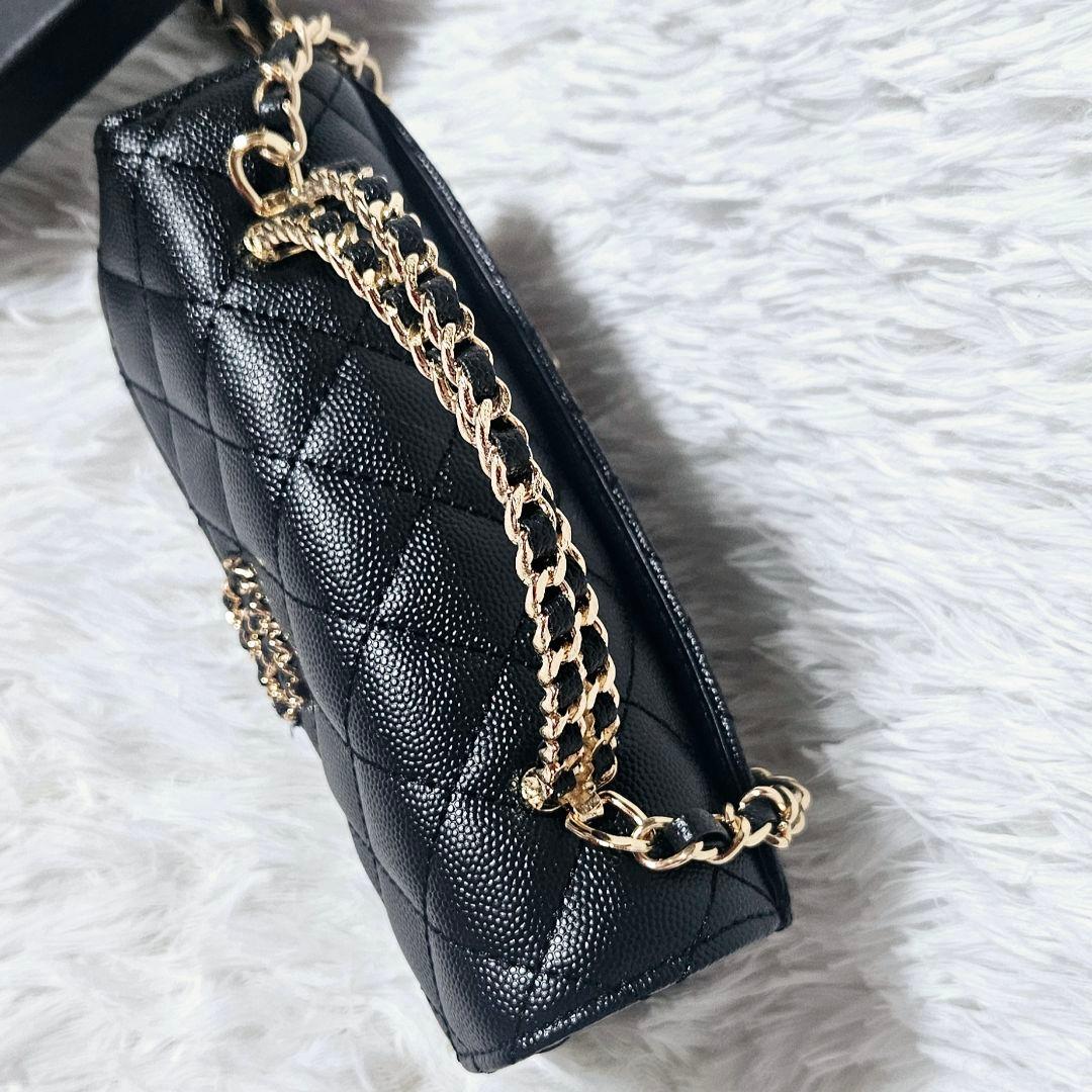 Chanel VIP限定 ノベルティ チェーンショルダーバッグ ブラック