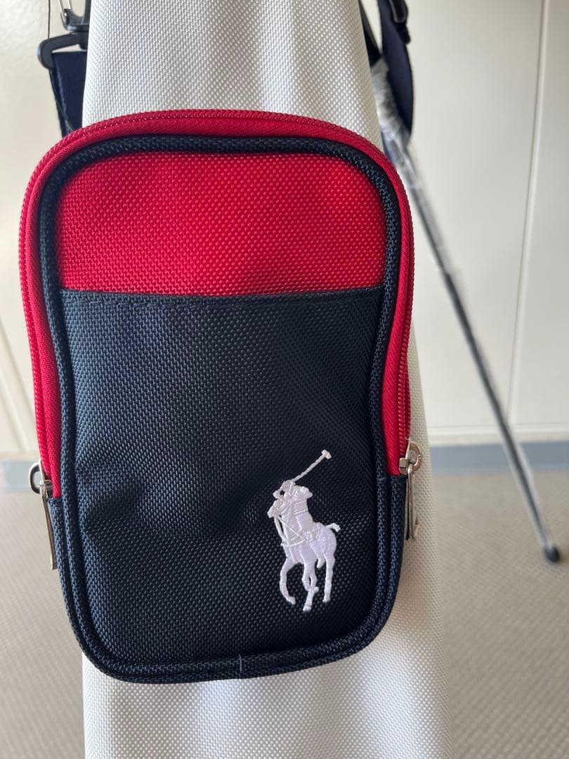 【美品】ラルフローレン ポロゴルフ セルフスタンドバック フード未使用