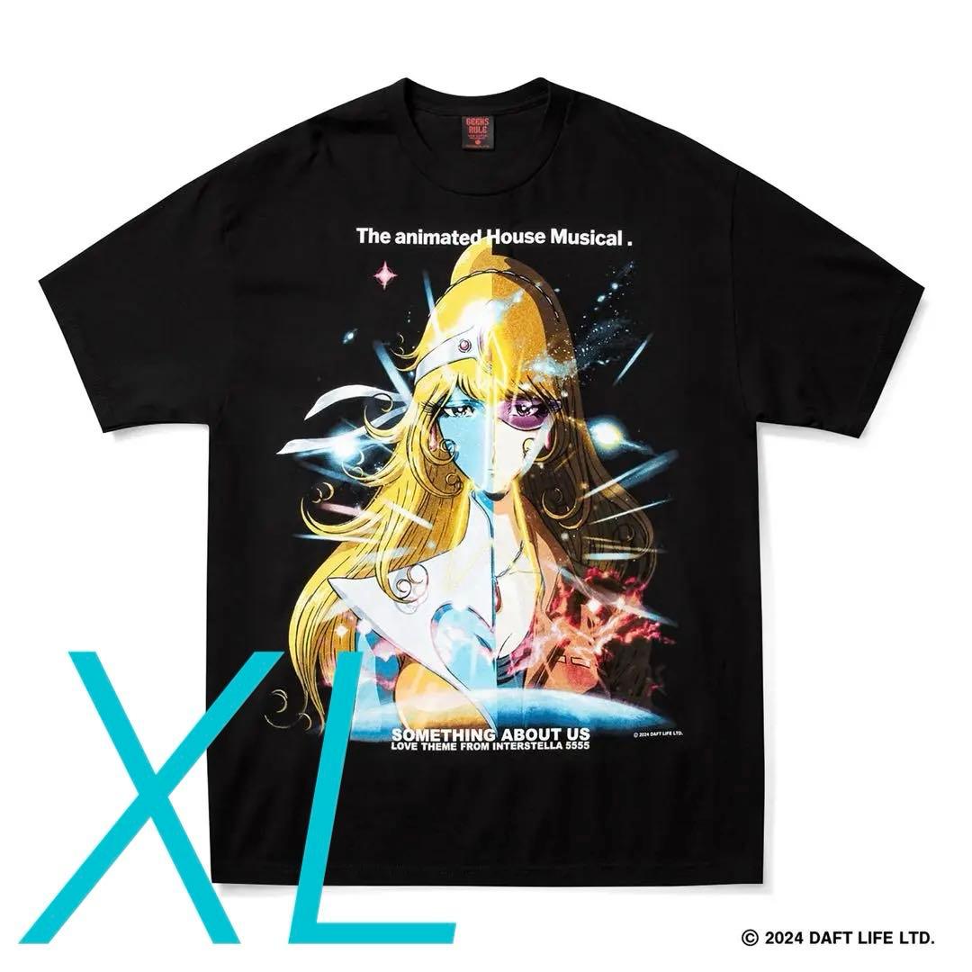 ミュージシャン GEEKSRULE T-SHIRTS DAFTPUNK 03 BLACK XL