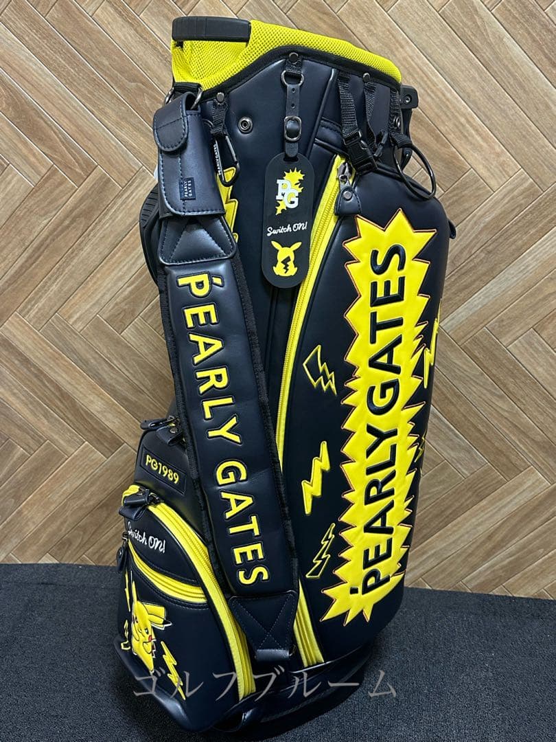 パーリーゲイツ☆ポケモン⚡️ピカチュウ⚡️スタンド式キャディバック