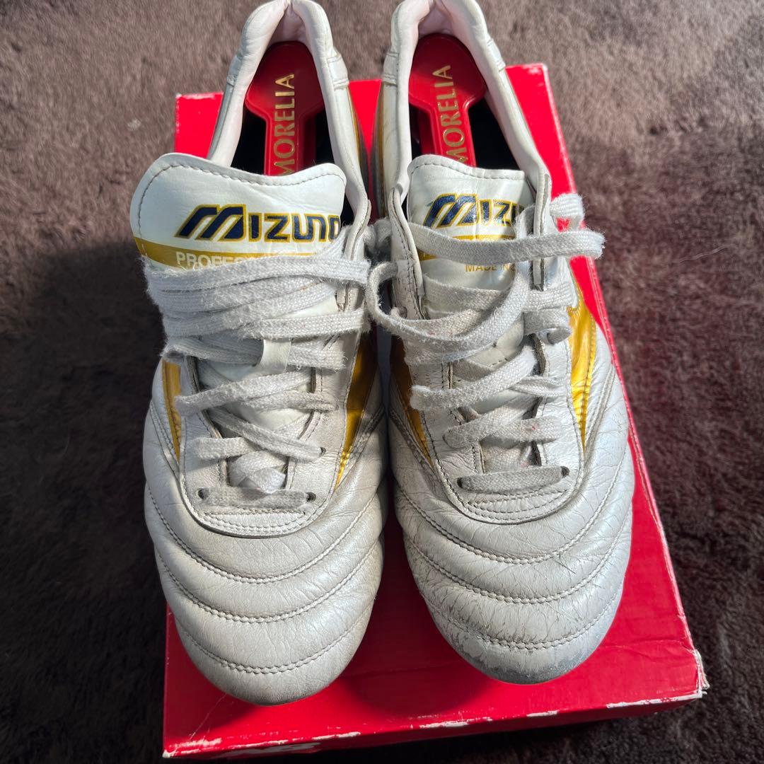 限定カラーサッカースパイク　モレリア2Japan ゴールド　26cm