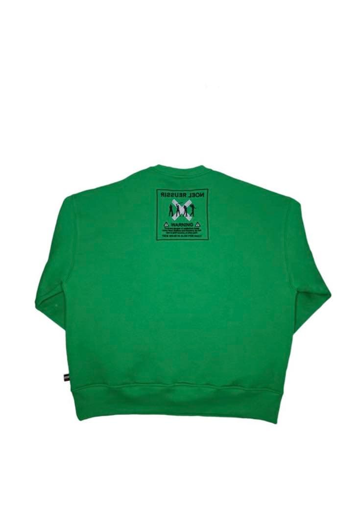 【未使用】NOEL REUSSIR★Warning Logo Sweat