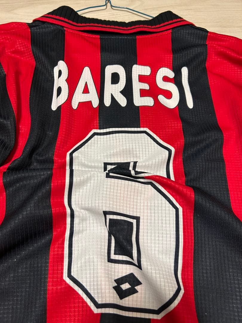 レア！ミラン　バレージ選手引退試合　ユニフォーム　当時物　正規品