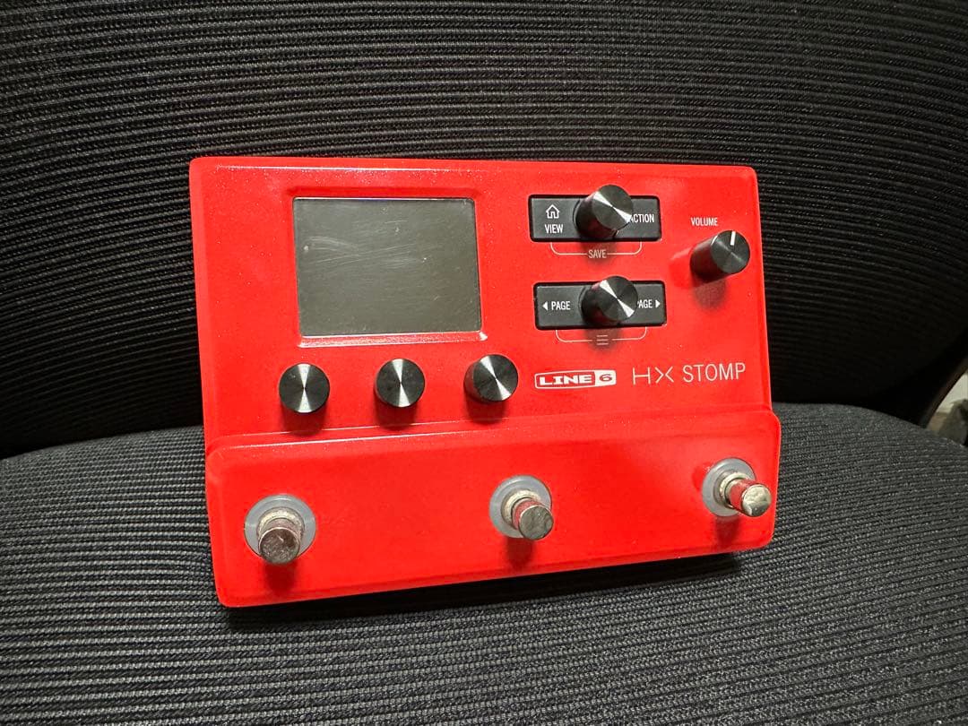 LINE6 HX Stomp 赤カラー