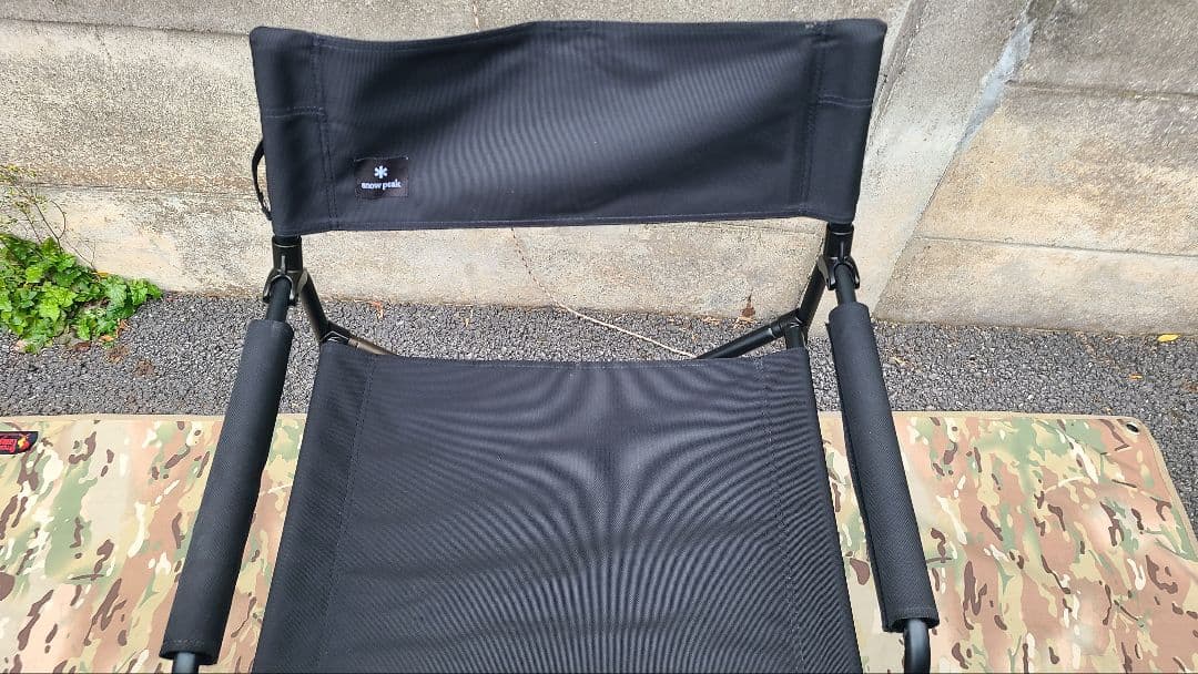 【限定品】スノーピーク　ガーデンFDチェア　ブラック　廃盤品　雪峰祭