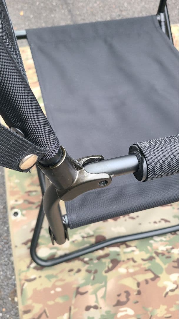 【限定品】スノーピーク　ガーデンFDチェア　ブラック　廃盤品　雪峰祭