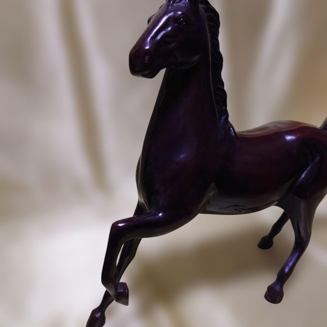 馬年　2026年　馬　 ダークブラウン　昭和時代